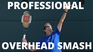 Learn To Play Your Overhead Like A Pro Tennis Overhead Smash [upl. by Niamart]