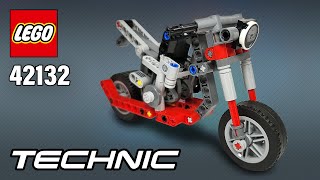 LEGO Adventure Bike EXTRA Building Instructions 42132 from Technic Motorcycle  Top Brick Builder [upl. by Christianna]