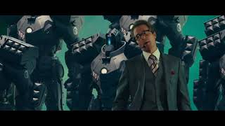 War Machine First Appearance Scene  Hammer Drones Presentation Scene  Iron Man 2 2010 HD [upl. by Cthrine]