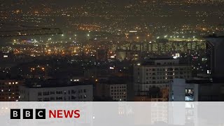 Israel has hit Tehran and other sites in Iran with retaliatory air strikes  BBC News [upl. by Dranyar646]