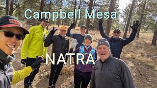 11162024 NATRA Group Run  Campbell Mesa Flagstaff AZ [upl. by Dnomsad]