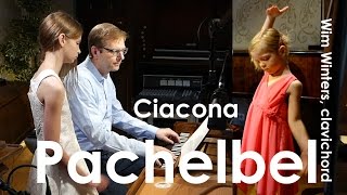 J Pachelbel  Ciacona in F Minor  Wim Winters clavichord [upl. by Cowan624]