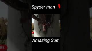 Spyder mans amazing suit Spyder man lovers coment about this video 💖♥️ [upl. by Zebada]