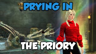 Guild Wars 2 Prying in the Priory Achievement Trial and Error [upl. by Chavey967]