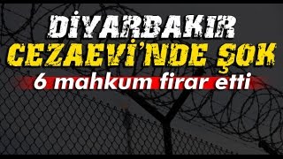 Diyarbakır D Tipi Ceza İnfaz Kurumundan 6 Pkklı Mahkum Firar Etti [upl. by Akinert]