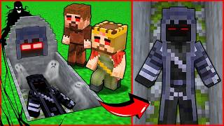 KÖTÜ BÜYÜCÜNÜN MEZARINA GİRDİK 😱  Minecraft [upl. by Flann]