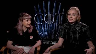 Valyrian steel sword or dragonglass dagger  Game of Thrones cast interview [upl. by Ydnys]