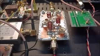 Testing SDR TX Lime with VHF and UHF Filters [upl. by Naloc]