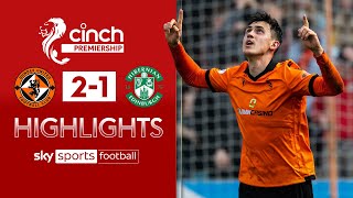 Dundee United grab VITAL late winner 💥  Dundee Utd 21 Hibernian  Scottish Premiership Highlights [upl. by Perice122]