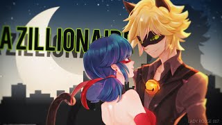 Lady x Noir Miraculous LadyBug  Zillionaire [upl. by Aniez562]