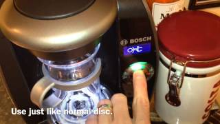 How to use Tassimo Hot Water Disc [upl. by Anaoy]