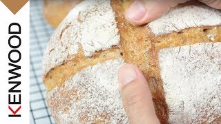 Recette de Pain de Campagne au Cooking Chef Gourmet Kenwood [upl. by Bertrand214]