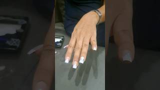 5Minute Nail Transformation Easy PressOn Nails Tutorial shorts [upl. by Lhadnek33]