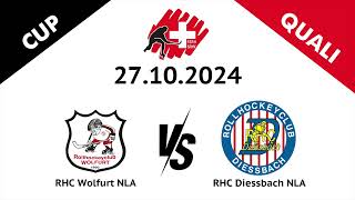 Highlights Rollhockey Schweizer Cup  RHC Wolfurt vs RHC Diessbach [upl. by Dlonyer]