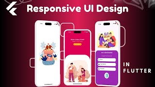 Flutter Tutorial Responsive Design [upl. by Alegnaed]