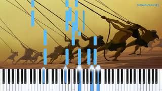 The Prince of Egypt deliver us Piano Tutorial Synthesia [upl. by Riobard]