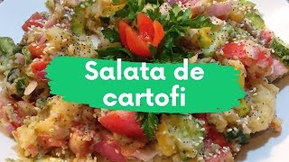 Salata de cartofi perfecta pentru perioada de post [upl. by Curtis]