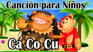 Canción ca co cu  El Mono Sílabo  Videos Infantiles  Educación para Niños [upl. by Amikehs]