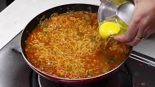 Egg Maggi Recipe  Masala Maggi  Egg Masala Maggi  Maggi recipe  KabitasKitchen [upl. by Kovacev]