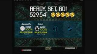 Tokio Hotel Ready Set Go Rock Band 2 Double FC Drums and Guitar [upl. by Ettennan513]