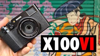 Fujifilm X100 VI review first looks vs X100 V [upl. by Enaasiali]