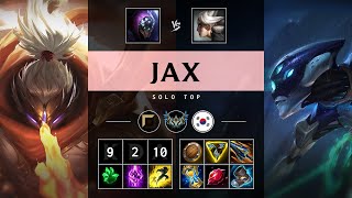 Jax Top vs Camille Godlike  KR Challenger Patch 1423 [upl. by Sax]