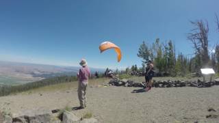 paragliding Mount Howard 4k [upl. by Anived290]