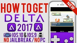 Multi Emulator App Delta Is BACK iOS 11 10 9 NO JailbreakNO PC GBAN64SNES [upl. by Amerd830]