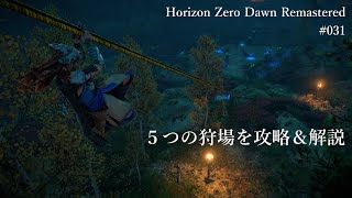 【PS5】ホライゾンゼロドーンリマスター（Horizon Zero Dawn Remastered）を熟練狩人がプレイ【031】狩場攻略＆解説 [upl. by Alliuqet315]