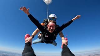 James Elmore  Tandem Skydive at Skydive Indianapolis [upl. by Ninehc]