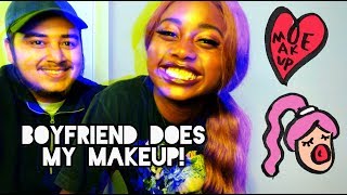 FabTheBoyfriend Does My Makeup [upl. by Asiel]