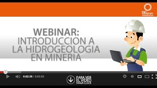 Webinar Hidrogeología en Minería [upl. by Devon]