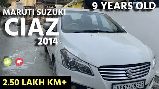 Maruti Suzuki Ciaz 2014  9 Year Experience Review  Old is Gold  Car Problems and issues  ciaz [upl. by Ric]