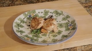 How to Sear Chicken on the Stovetop amp Then the Oven  Chicken Recipes [upl. by Emelun]