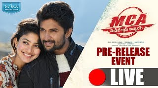 MCA Telugu Movie FULL VIDEO  Pre Release Event  Nani  Sai Pallavi  Bhumika  DSP  Dil Raju [upl. by Trevethick]