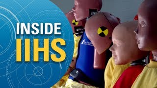 Inside IIHS Crash test dummies at work [upl. by Theola448]