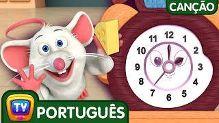 New Hickory Dickory Dock – Canções para Crianças  ChuChu TV [upl. by Irrot675]