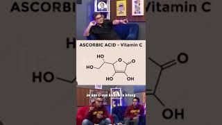 menyusun vit C dari glukosa dengan reaksi kimia chemical vitaminC abdelachrian [upl. by Howlan]