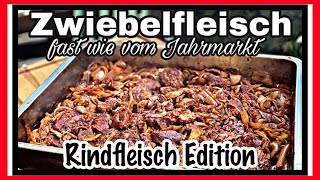 Rinder Zwiebelfleisch für Grill und Backofen  The BBQ Bear [upl. by Kerrison942]