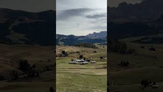 Seiser Alm 😍🏞️ nature reels youtubeshorts [upl. by Silloc]