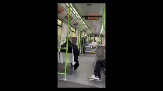 My st Tram Ride Beckenham Rd to Blackhorse Lane for Breakfast n walk to Addicombe Rd25 October 2024 [upl. by Avert]