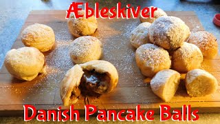 Æbleskiver Aebleskiver  Danish Pancake Balls [upl. by Iel242]