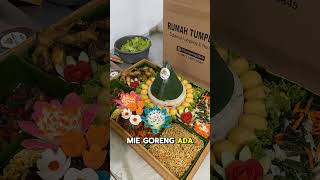 Tumpeng Tampah Jumbo Nasiboxjakarta cateringnasikotakjakarta nasibox30ribu cateringtangerang [upl. by Ase433]