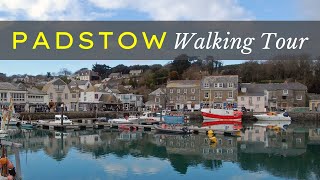 Padstow Harbor Walking Tour  Guided Tour of One of Cornwalls Finest Towns [upl. by Hardin]