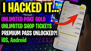 Pokemon TCG Pocket HACK ⚡ UNLIMITED Poke Gold and Shop Tickets on iOS Android Mod Apk Glitch [upl. by Andromede]