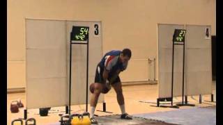 116 reps Absolute World Record in Longcycle  Ivan Denisov [upl. by Utham]