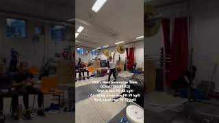 Oona 13y49 kg snatch her own bodyweight12102024 [upl. by Narahs108]