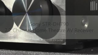 Sony STRDH790  ampli AV HomeCinéma 72 avec Dolby Atmos et DTSX 7  Cobrafr [upl. by Olim]