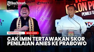 Cak Imin Tertawakan Skor Prabowo Subianto Sebagai Menteri Pertahanan [upl. by Penhall822]