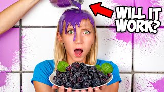 Dying my Hair with Blackberries [upl. by Jessee]